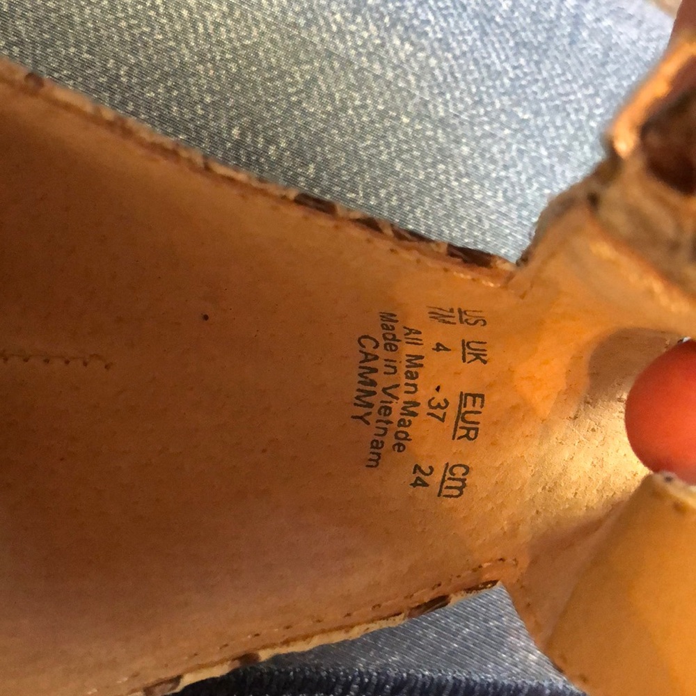 NWOT or box Franco Sarto sandals - Picture 6 of 6